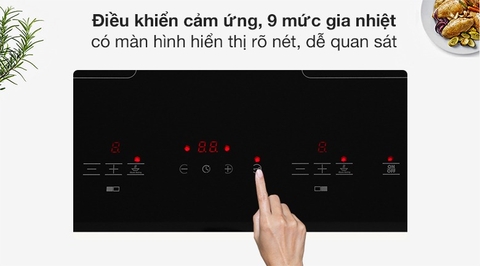 Tính năng nổi bật trên bếp từ đôi Kocher DI-633