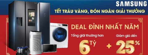 TẾT TRÂU VÀNG, ĐÓN NGÀN GIẢI THƯỞNG CÙNG SAMSUNG