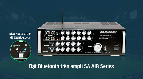 Hướng dẫn kết nối Tivi với Amply qua Bluetooth