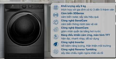 So Sánh Máy Sấy Quần Áo Bơm Nhiệt và Thông Hơi: Electrolux UltimateCare 900 vs UltimateCare 300