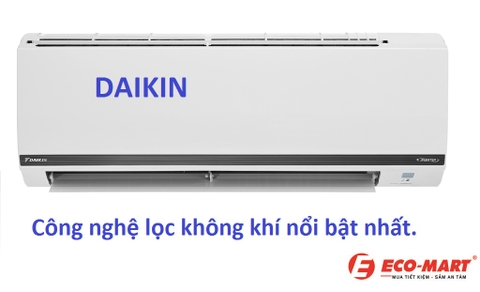Điều hòa Daikin có công nghệ lọc không khí nào?