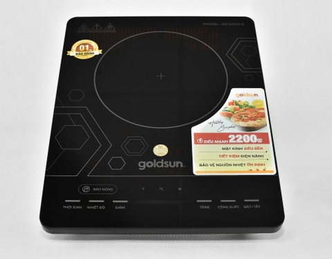 Review chi tiết bếp từ đơn Goldsun GIC3203-D