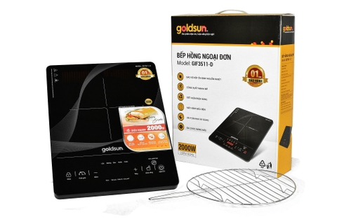 Review bếp hồng ngoại Goldsun GIF3511-D