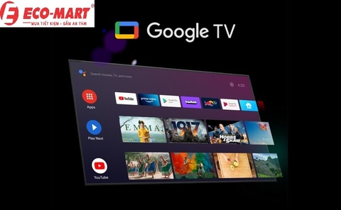 Khám phá hệ điều hành Androi giao diện Google TV Sony 2023 thông minh
