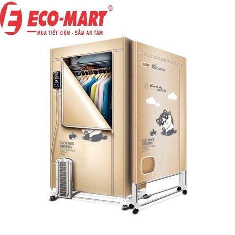Chi tiết sấy quần áo tủ Sowun SW869, 2023