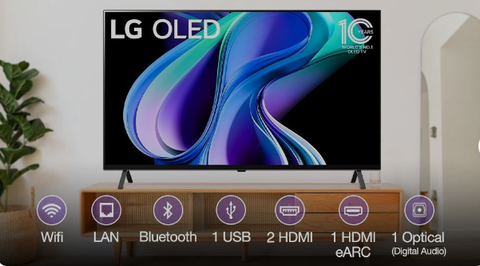 Smart Tivi OLED LG 4K 55 inch 55A3PSA: Trải Nghiệm Giải Trí Tuyệt Vời