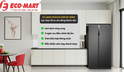 Tủ lạnh Hitachi HRSN9552DDXVN và những đánh giá của người đã sử dụng