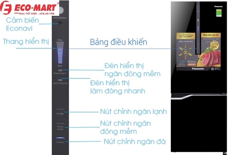 Hướng dẫn sử dụng tủ lạnh ngăn đá Panasonic chi tiết nhất