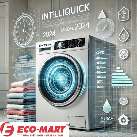 Tính năng IntelliQuick, Giặt nhanh thông minh của máy giặt Electrolux 2024