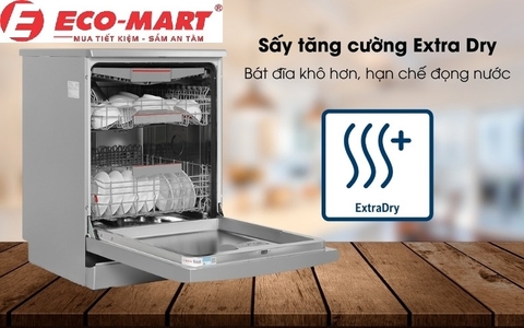Khám phá tính năng Extra Dry trên máy rửa bát Bosch SMS6ZCI16E