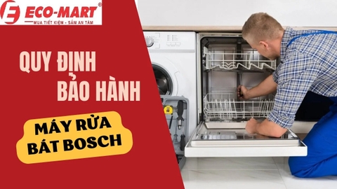 Chất lượng Bảo hành và dịch vụ hỗ trợ khách hàng của Máy rửa bát Bosch