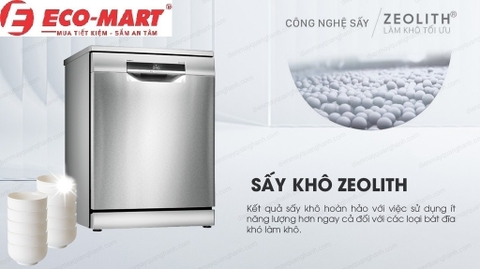 Giải Mã Công Nghệ Sấy Zeolith – Vì Sao Đây Là Tính Năng Đắt Giá Của Máy Rửa Bát Bosch Serie 6?