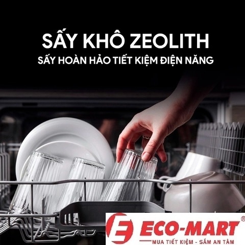 Công nghệ sấy Zeolith trên máy rửa bát Bosch SMS8YCI01E là gì? Có thực sự vượt trội?