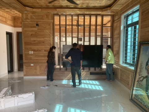 Hành trình lắp đặt 3 bộ sản phẩm Tủ lạnh Máy giặt Tivi cao cấp tại Tiên Dương Đông Anh