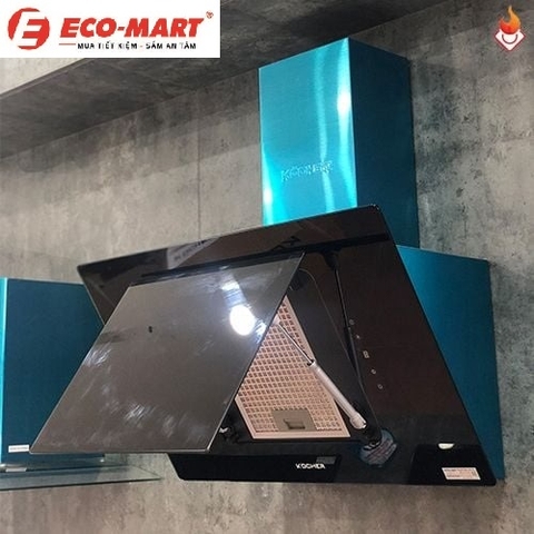 Đánh giá chi tiết Máy hút mùi Kocher kính vát 70cm K-2080V