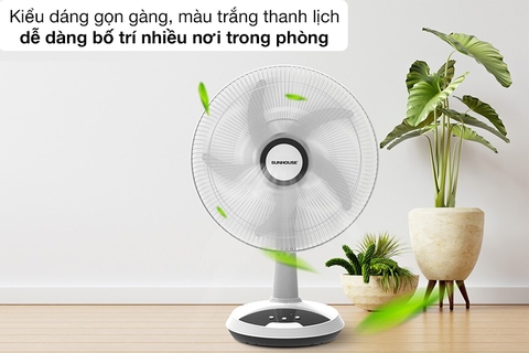 Ưu điểm nổi bật của quạt tích điện Sunhouse SHD7223
