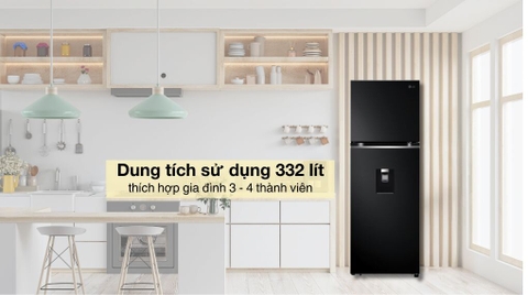 12 tính năng của tủ lạnh LG Inverter 332 lít LBD33BLM mà bạn chưa biết