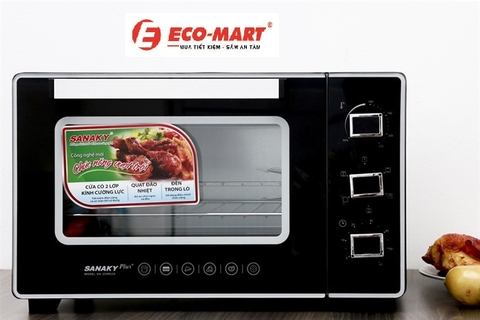 Đánh giá chi tiết lò nướng Sanaky VH3599N2D nướng đơn giản tại nhà