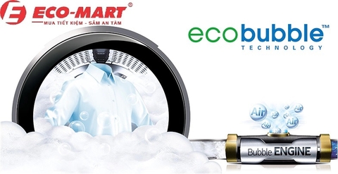 Phân tích Công nghệ giặt Eco Bubble của máy giặt Samsung WA12CG5886BVSV