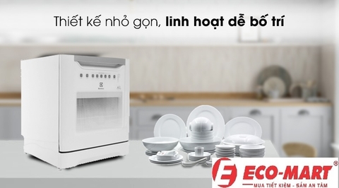 Hướng dẫn sử dụng các chế độ rửa trên máy Electrolux ESF6010BW và lựa chọn chế độ phù hợp