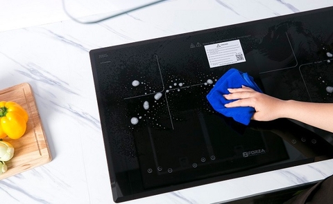 Bếp từ bị nứt mặt kính , nguyên nhân và cách khắc phục hiệu quả