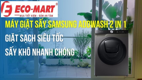 Lý do máy giặt sấy Samsung WD95T754DBX/SV được tin dùng đến vậy?