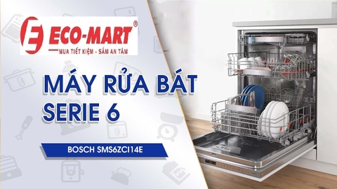 Cách Cài Đặt Chương Trình Yêu Thích Khi Sử Dụng Máy Rửa Bát Bosch 14 Bộ SMS6ZCI14E