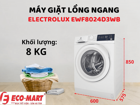 Máy Giặt Electrolux EWF8024D3WB có tốt không?