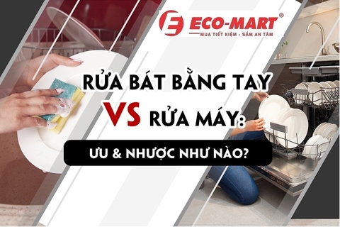 Lợi ích của việc sử dụng máy rửa bát Bosch SMS6ECI11E so với rửa tay truyền thống