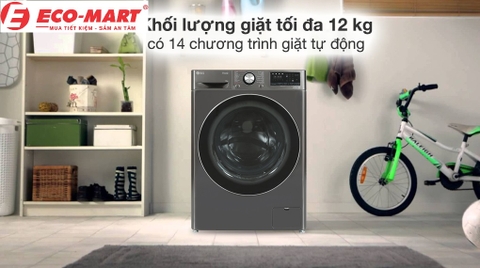 Những tính năng vượt trội của mẫu máy giặt LG FV1412S3B