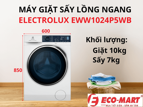 Máy giặt sấy Electrolux EWW1024P5WB có tốt không?