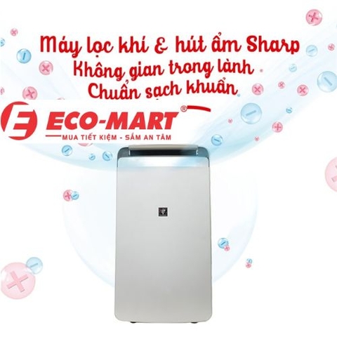 Máy hút ẩm Sharp DW-J27FV-S đầu tư thông minh cho cuộc sống mạnh khỏe
