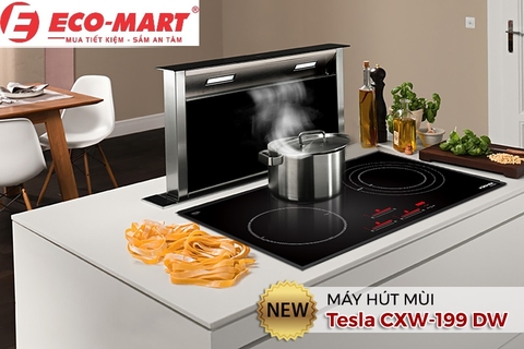 Review máy hút mùi âm bàn Tasla CXW-199DW xu thế mới cho căn bếp hiện đại