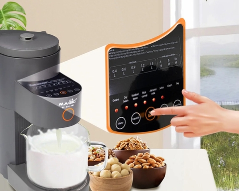 Cách sử dụng máy làm sữa hạt