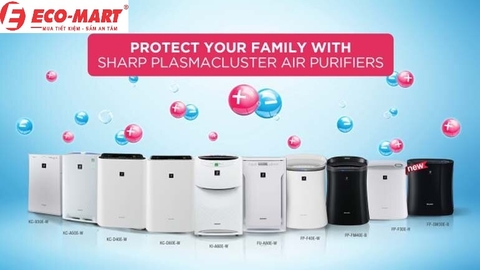 Công nghệ Plasmacluster của máy lọc không khí Sharp là gì?