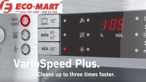 Phân Tích Chi Tiết Tính Năng Vario Speed Plus Của Máy Rửa Bát Bosch SMS6ECI11E