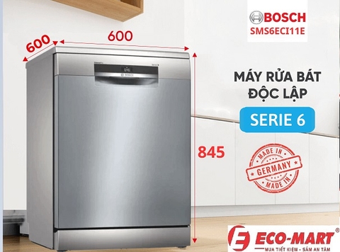 Tại Sao Nên Chọn Máy Rửa Bát Bosch SMS6ECI11E Cho Nhà Bếp Hiện Đại?