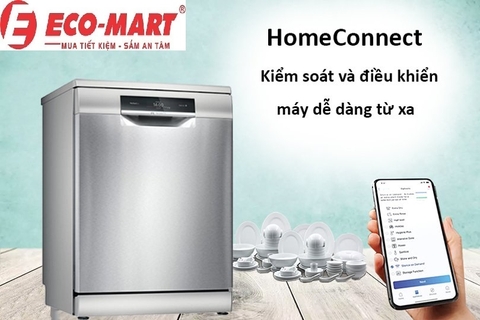 Hướng Dẫn Cài Đặt Ứng Dụng Home Connect Trên Máy Rửa Bát Bosch SMS6ZCI15E
