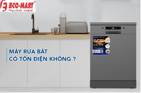 Máy rửa bát có tốn điện nước không? Hướng dẫn cách sử dụng tiết kiệm nhất