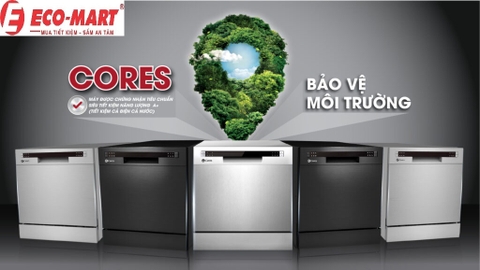 Sử dụng tiết kiệm năng lượng và nước với máy rửa bát Bosch SMS6ZCI42E