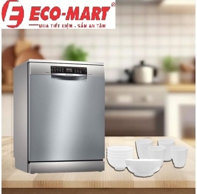 Đánh giá Máy rửa bát Bosch SMS6ZCI42E seri 6 độc lập 14 bộ sấy Zeolith nhập Đức