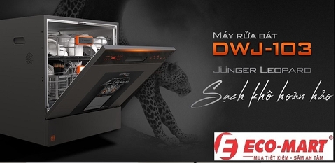 Review Chi Tiết Máy Rửa Bát Junger Leopard DWJ-103 - Công Nghệ Fresh Air Độc Quyền