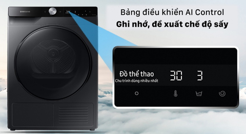 Đánh giá chi tiết máy sấy bơm nhiệt Samsung 9Kg DV90T7240BB/SV giá quá ngon
