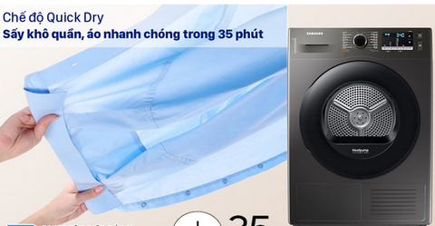 Mẹo sử dụng máy sấy quần áo Samsung tiết kiệm điện