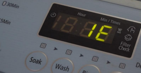 Cách khắc phục lỗi IE trên máy giặt Samsung cửa ngang