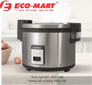 Giới thiệu nồi cơm điện Cuckoo công nghiệp CR-3555, 2023