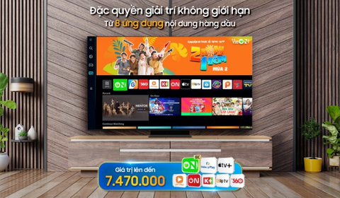 Qùa tặng ứng dụng nội dung khủng khi mua TIVI SAMSUNG