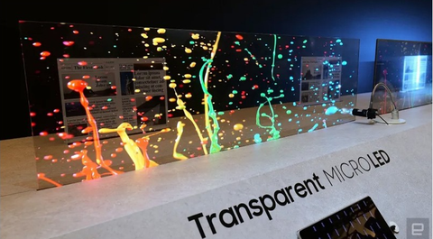 Ấn tượng màn hình trong suốt của TV Samsung LG với công nghệ mới nhất