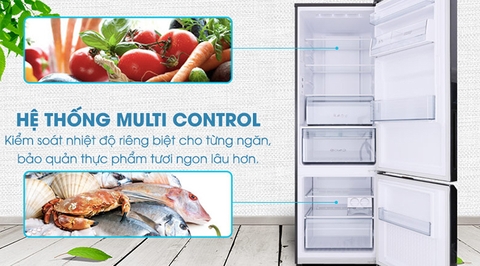 Tính năng Multi control trên tủ lạnh panasonic