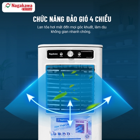 Đánh giá chi tiết quạt điều hòa Nagakawa NFC555